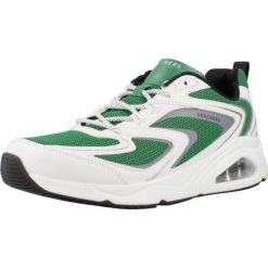 Tenisówki Skechers Model 177424s Tres-air Uno Kolor Zielony. Zielone trampki Skechers, bez wzorów, z materiału, sportowe, bez zapięcia. Za 377.00 zł.