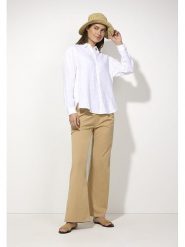 More & More Spodnie w kolorze beżowym rozmiar: 40. Brązowe spodnie materiałowe More & More, bez wzorów, z materiału. Za 135.17 zł.