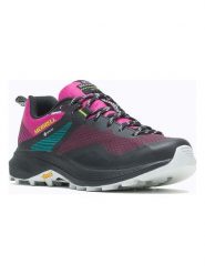 Merrell Buty trekkingowe "MQM 3" w kolorze różowo-czarnym rozmiar: 40. Czarne buty trekkingowe Merrell, bez wzorów, z gore-texu, bez zapięcia, outdoorowe, gore-tex. Za 190.97 zł.
