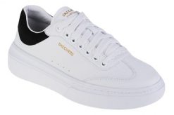 Buty do chodzenia damskie Skechers Cordova Classic. Białe buty treningowe Skechers, bez wzorów, z materiału, bez zapięcia, trekkingowe. Za 249.99 zł.