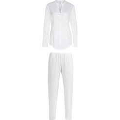 Hanro COTTON DELUXE Piżama white. Białe piżamy marki Hanro, z bawełny. Za 579.00 zł.
