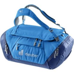 Torba podróżna Deuter Duffel Pro 40. Niebieskie torby podróżne Deuter, bez wzorów. Za 445.99 zł.