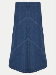 Bruuns Bazaar Spódnica jeansowa Eleen BBW4465 Niebieski Regular Fit. Niebieskie spódnice Bruuns Bazaar, bez wzorów, z bawełny. Za 569.99 zł.