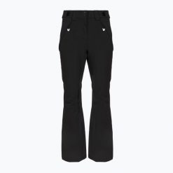 Spodnie narciarskie damskie EA7 Emporio Armani Ski Cortina Toray. Czarne spodnie narciarskie EA7 Emporio Armani, bez wzorów, z elastanu, narciarskie, Dermizax. Za 1,259.00 zł.