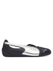 Puma Baleriny Speedcat Ballet Nova Metallic Wns 408342 02 Czarny. Czarne baleriny Puma, bez wzorów, ze skóry, bez obcasa, bez zapięcia. Za 399.99 zł.