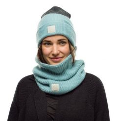 Czapka Zimowa dla dorosłych Buff Knitted Hat. Niebieskie czapki zimowe Buff, bez wzorów, sportowe. W wyprzedaży za 67.00 zł.