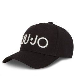 Czapka z daszkiem Liu Jo. Czarne czapki z daszkiem Liu Jo, bez wzorów. Za 139.99 zł.