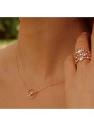 OR Carats Złoty naszyjnik z diamentami - dł. 40 cm rozmiar: onesize. Żółte naszyjniki OR Carats, z materiału, z diamentem, złote. Za 1,579.99 zł.