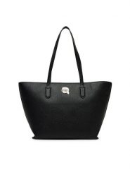 KARL LAGERFELD Torebka A2W30173 Czarny. Czarne shopper bag KARL LAGERFELD, bez wzorów, ze skóry, bez dodatków. Za 699.99 zł.