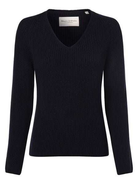 Marc O'Polo Sweter Kobiety Bawełna niebieski, XS. Niebieskie swetry Marc O'Polo, xs, bez wzorów, z bawełny, bez ramiączek. Za 559.95 zł.