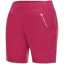 Dziecięce Szorty Alpine Pro Hinato 4 Wodoodporne i Oddychające. Zielone szorty Alpine Pro, bez wzorów, z elastanu. Za 131.99 zł.