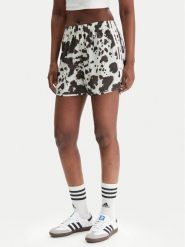 Adidas Szorty sportowe Satin KA2674 Brązowy Loose Fit. Brązowe szorty sportowe adidas, bez wzorów, z syntetyku. Za 178.99 zł.