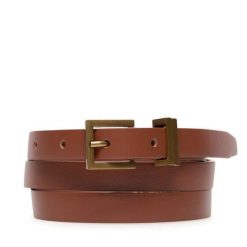 Pasek Damski GINO ROSSI. Brązowe paski Gino Rossi, bez wzorów. Za 79.99 zł.