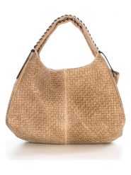 Anna Morellini Skórzany shopper bag w kolorze beżowym - 41 x 30 x 34 cm rozmiar: onesize. Brązowe shopper bag Anna Morellini, bez wzorów, z materiału, bez dodatków. Za 304.99 zł.