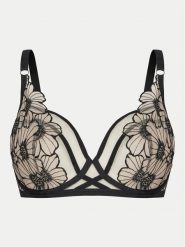 Chantelle Biustonosz z fiszbiną Lush C22OM0 Czarny. Czarne biustonosze Chantelle, bez wzorów, z syntetyku. Za 219.99 zł.