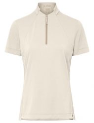 Koszulka damska Adlux HZ. Brązowe t-shirty sportowe Vaude, s, bez wzorów, z materiału, bez ramiączek, na fitness i siłownię. Za 299.00 zł.