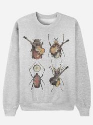 WOOOP Bluza "Beetles" w kolorze szarym rozmiar: M. Szare bluzy Wooop, m, bez wzorów, z bawełny, bez kaptura. Za 105.88 zł.