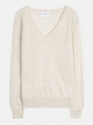 Perfect Cashmere Kaszmirowy sweter "Penelope" w kolorze kremowym rozmiar: S. Brązowe swetry Perfect Cashmere, s, bez wzorów, z kaszmiru, bez ramiączek. Za 367.22 zł.