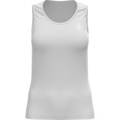 Koszulka tech. damska Odlo BL TOP crew neck singlet ACTIVE F-DRY LI. Białe bielizna termoaktywna damska ODLO, bez wzorów, bez ramiączek. Za 169.99 zł.