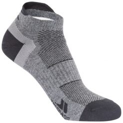 Skarpety Sportowe Unisex Enclose Dla Dorosłych. Szare skarpetki Trespass, bez wzorów, z bawełny. Za 86.99 zł.