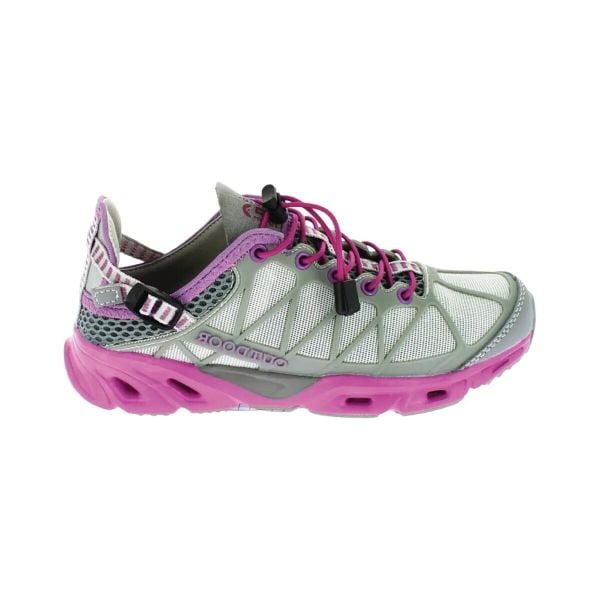 Buty do wędrówek amfibijne dla kobiet Élémenterre Colca. Szare buty trekkingowe Elementerre, z nylonu, bez zapięcia. Za 265.50 zł.