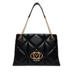 Torebka LOVE MOSCHINO. Czarne shopper bag Love Moschino, bez wzorów, bez dodatków. Za 1,099.00 zł.