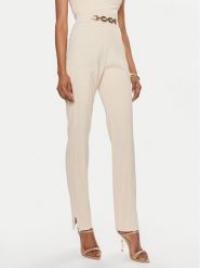 Marciano Guess Spodnie materiałowe 4GGB13 7074A Beżowy Regular Fit. Brązowe spodnie materiałowe Marciano Guess, z aplikacjami, z materiału. Za 479.99 zł.