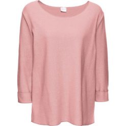Sweter bonprix stary róż. Czerwone swetry bonprix, retro. Za 89.99 zł.