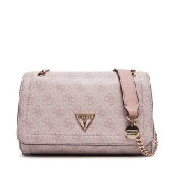 Torebka Guess. Czerwone kopertówki Guess, z aplikacjami, wizytowe, bez dodatków. Za 409.99 zł.