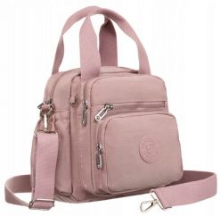 Torebka plecak Peterson liliowy PTN 3306-CO. Plecaki Peterson, bez wzorów, z nylonu, bez dodatków. Za 75.99 zł.