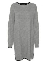 Vero Moda Sukienka w kolorze szarym rozmiar: M. Szare sukienki Vero Moda, na co dzień, m, bez wzorów, bez kołnierzyka, bez ramiączek, midi, proste. Za 48.39 zł.