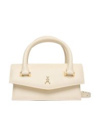 Patrizia Pepe Torebka 8B0111/L061-W405 Écru. Torebki klasyczne Patrizia Pepe, bez wzorów, ze skóry, bez dodatków. Za 1,269.00 zł.