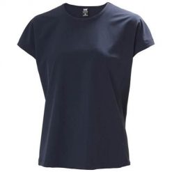 Koszulka sportowa damska Helly Hansen 34350599. Niebieskie t-shirty sportowe Helly Hansen, xs, bez wzorów, z elastanu, bez ramiączek. Za 289.99 zł.