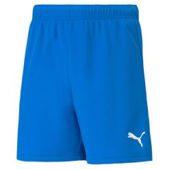 Spodenki dziecięce Puma teamRISE. Białe szorty Puma, bez wzorów, młodzieżowe. Za 59.90 zł.
