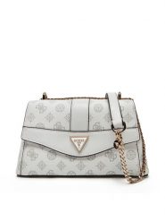 Guess Torba HWPG95 21210 Biały. Białe kopertówki Guess, z aplikacjami, ze skóry, wizytowe, bez dodatków. Za 379.99 zł.