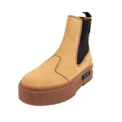 Damskie Zamszowe Buty Chelsea Mayze. Brązowe buty trekkingowe Puma, z zamszu, bez zapięcia. Za 440.99 zł.