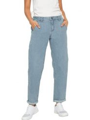 WITT WEIDEN Dżinsy - Boyfriend fit - w kolorze błękitnym rozmiar: 36. Czerwone jeansy WITT WEIDEN, bez wzorów. Za 37.38 zł.