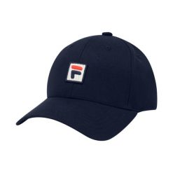 Czapka z daszkiem Fila Botad F-box 6 Panel. Niebieskie czapki z daszkiem Fila, bez wzorów, z bawełny. Za 79.00 zł.