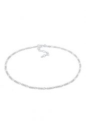 Elli Damska bransoletka na kostkę Figaro Timeless Basic ze srebra próby 925 Sterling Silver Bransoletki na nogę 1 ct Damski. Szare bransoletki Elli, srebrne. Za 208.99 zł.