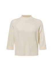 Someday sweter z dzianiny z zawartością kaszmiru - Tijoulie Kobiety beżowy, 42. Brązowe swetry someday., bez wzorów, z dzianiny, eleganckie, bez ramiączek. Za 599.95 zł.