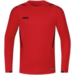 Bluza Jako Challenge. Czarne bluzy JAKO, xl, bez wzorów, z materiału, bez kaptura, na fitness i siłownię. Za 146.70 zł.