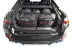 Torby Do Bagażnika Bmw I4 Gran Coupe 2021+ 5Szt Kjust. Czarne torby podróżne KJUST, bez wzorów, z kauczuku. Za 1,398.00 zł.