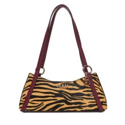 Torebka Guess. Brązowe torebki klasyczne Guess, z aplikacjami, klasyczne, bez dodatków. Za 539.99 zł.