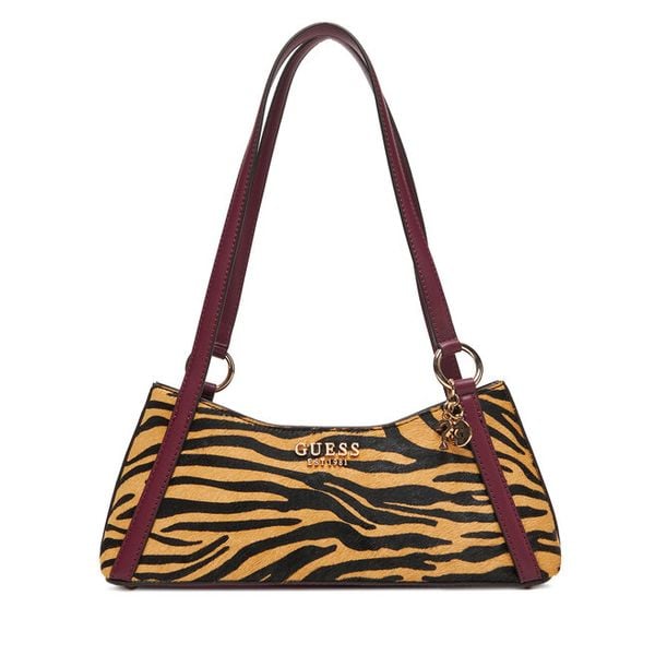 Torebka Guess. Brązowe torebki klasyczne Guess, z aplikacjami, klasyczne, bez dodatków. Za 369.99 zł.