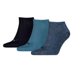 Zwykłe Skarpety Do Kostki Unisex Dla Dorosłych (zestaw 3 Sztuk). Niebieskie skarpetki Puma, bez wzorów. Za 57.99 zł.