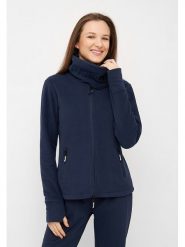 Bench Kurtka polarowa "Funnel" w kolorze granatowym rozmiar: 38. Niebieskie kurtki Bench, bez wzorów, z polaru, bez kaptura. Za 152.99 zł.