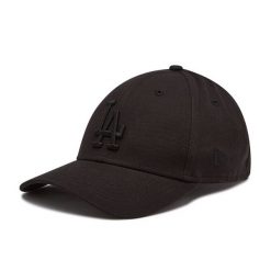 Czapka z daszkiem New Era. Czarne czapki z daszkiem New Era, bez wzorów. Za 59.99 zł.