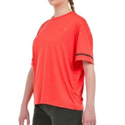 Bullpadel Elgar Short Sleeve T-shirt Woman. Czerwone t-shirty bullpadel, bez wzorów, sportowe, bez kołnierzyka, bez ramiączek. W wyprzedaży za 154.15 zł.