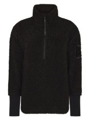 Didriksons Bluza polarowa "Monia" w kolorze czarnym rozmiar: 36. Czarne bluzy bez kaptura Didriksons, bez wzorów, z polaru, bez kaptura. Za 260.99 zł.