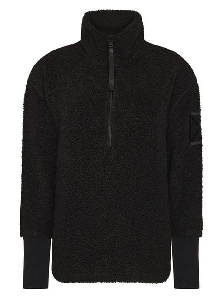 Didriksons Bluza polarowa "Monia" w kolorze czarnym rozmiar: 36. Czarne bluzy bez kaptura Didriksons, bez wzorów, z polaru, bez kaptura. Za 260.99 zł.